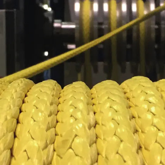 Yellow 12-Strand HMPE - Ropes.sg